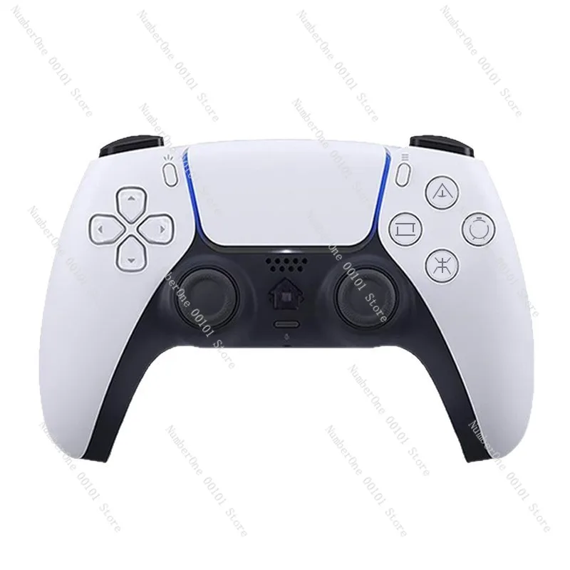 

Беспроводной игровой контроллер для PS5, Bluetooth-геймпад с двойной вибрацией, совместимый с ПК и игровыми консолями, эргономичный дизайн