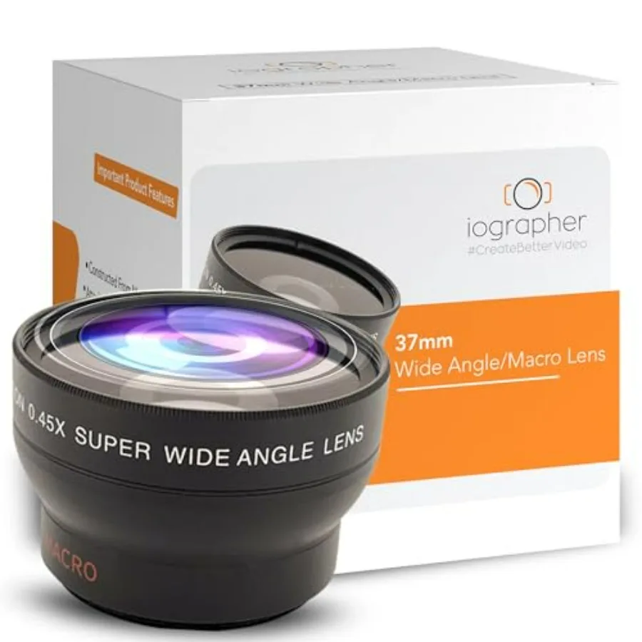 

Широкоугольный/макрообъектив iOgrapher 37 мм и комплект с клипсой — аксессуары для камер телефонов, смартфонов и планшетов