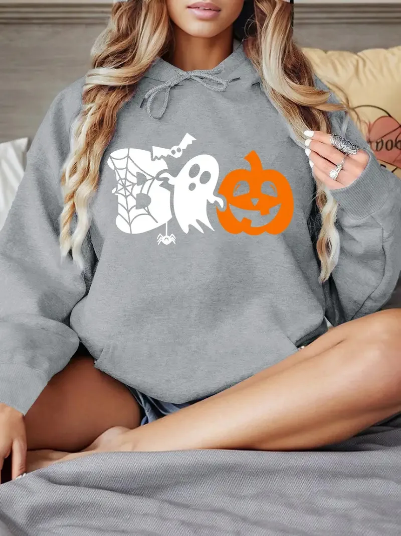 AliExpress Autumn New Collection Wan Sheng Pumpkin Hoodie Mid to Long Cross border Spot Women's HoodieMC11