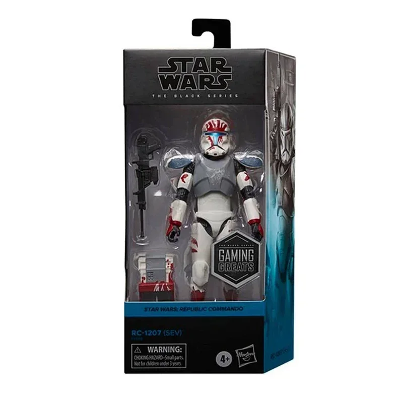 

Hasbro Star Wars The Black Series Game Great Republic Commando RC-1207 (SEV) 6-Inch Action Figure Collectible Gift