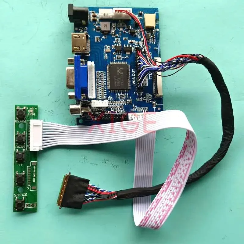 

DIY комплект для B140RTN02.2/1 B140RTN03.2/1 2AV VGA 1600x900 14 "HDMI-совместимая матрица для ноутбука LVDS 40-контактный контроллер, плата драйвера