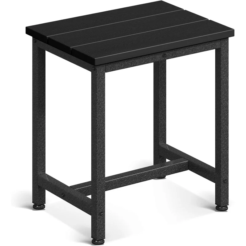 Outdoor Side Table, Adirondack Patio End Table with Weather-Resistant Waterproof Top for Hot Tub Garden, Balcony, Poolside,