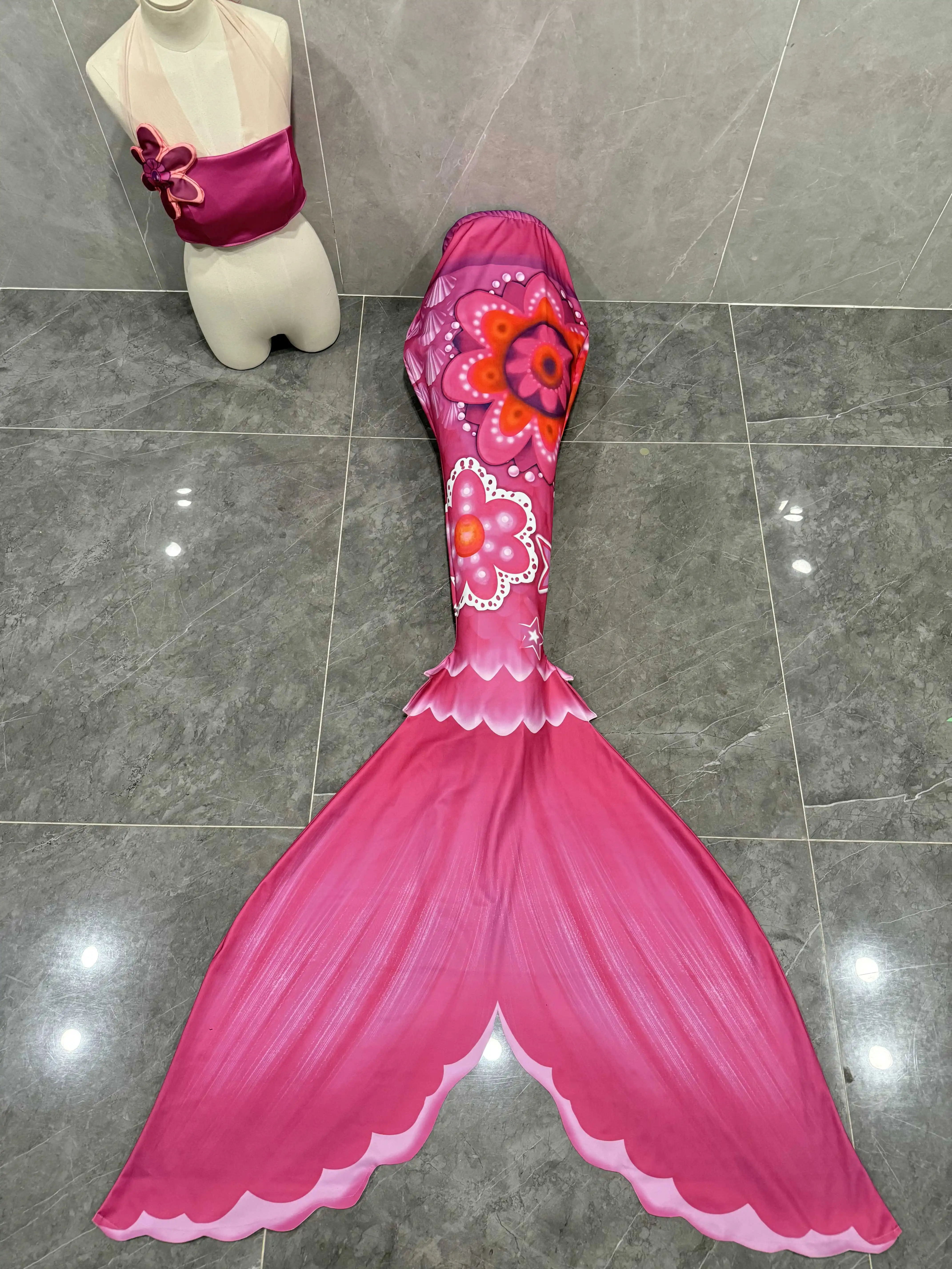 

Mermaid Tail Mermaid Adult Big Tail Suitable For Diving Shooting, Aquarium Mermaid Performance Show, Hot Stamping Mermaid Tail