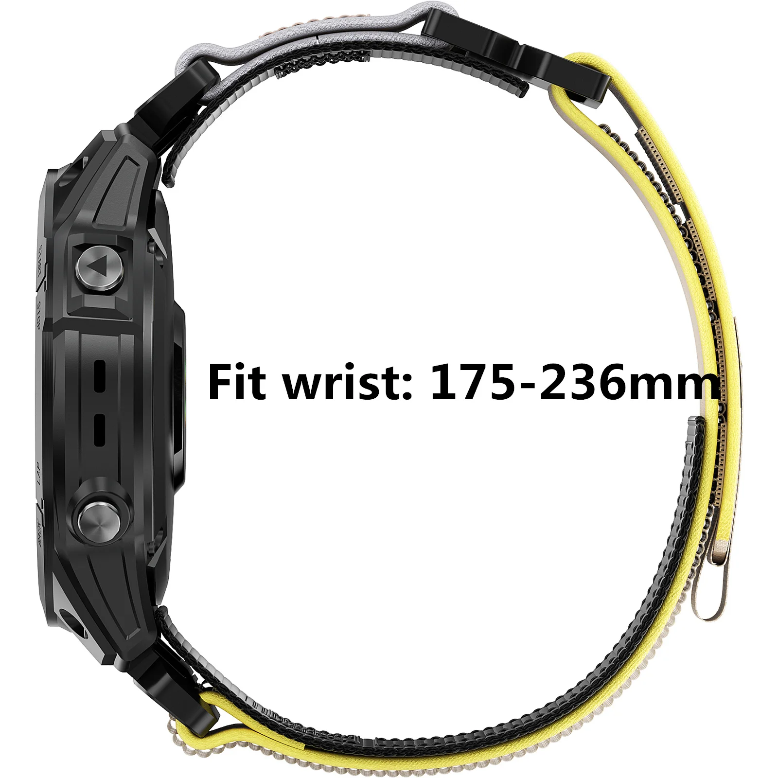 26MM Trail Loop Nylon Bands for Garmin Fenix 6X Pro/6X/5X/7X Quick Fit Replacement Strap for Fenix 3/ 3 HR/Tactix Delta Bracelet