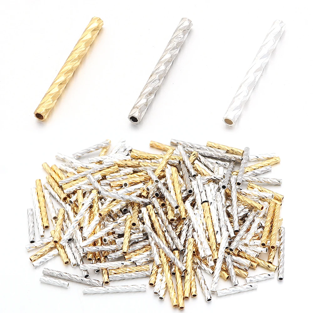 30 stuks vergulde koperen rech - Crimp Bead Tube recensie en prijs