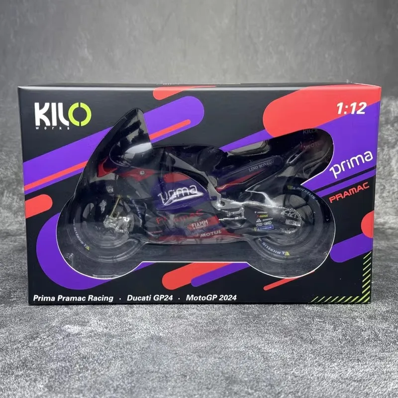 オートバイ・バイク Prima Pramac Racing 1/12 89 MotoGP 2024 KILO 1:12 2024 MotoGP Pramac Racing GP24 Jorge Martin # 89