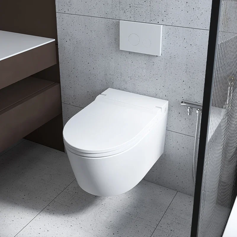 Wall-Mounted Toilet Smart Hanging Integrated Wall-Mounted Water Tank Wall Drainage