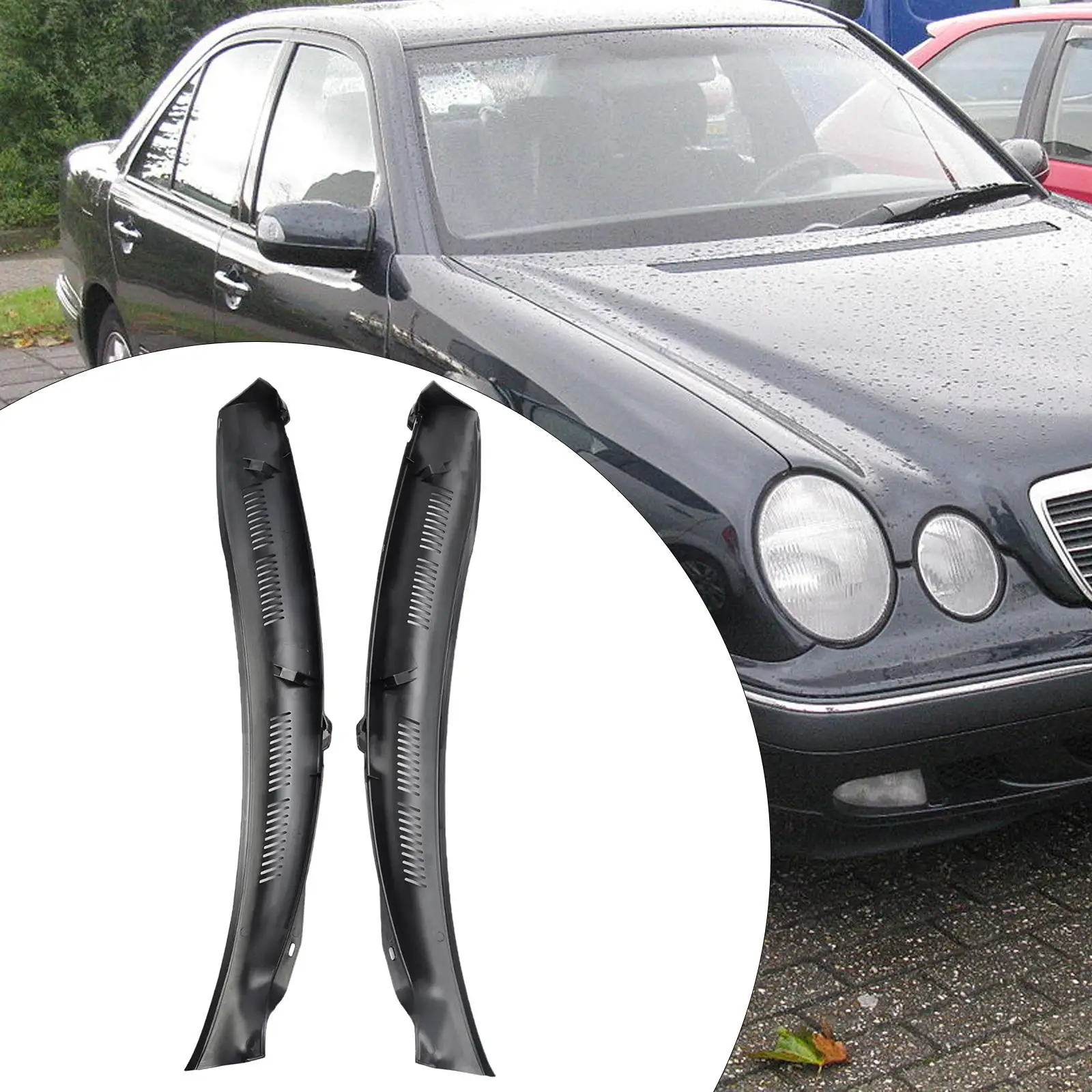 2x Windshield Wiper Cowl 2108310958 for Mercedes-benz W210 E300 E420