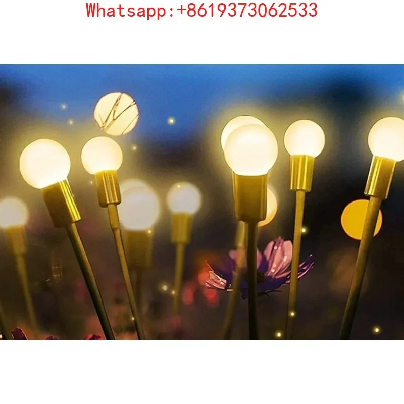 

Солнечные светильники-светлячки для сада, уличные, водонепроницаемые, 10 шт.