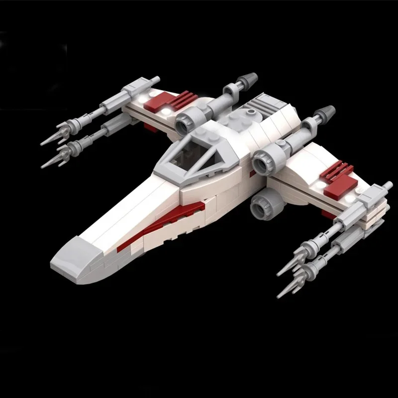

Строительные блоки Star Fighter для детей, серия фильмов MOC, космическая война, Звезда смерти, Micro X-wing, праздничный подарок, 207 шт., новинка