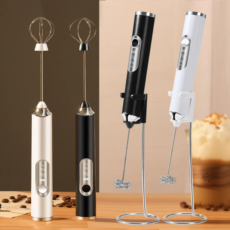 Handheld mixer, egg beater, household milk frother, electric mini mixer, milk frother, cream coffee frother1 PCS