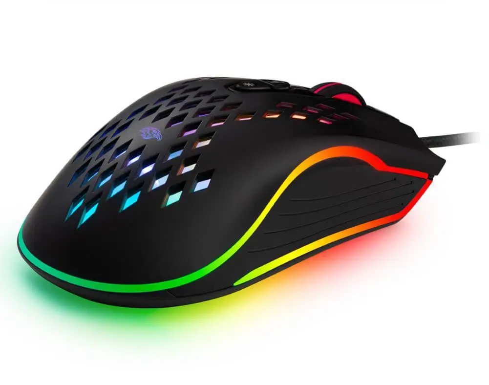 MOUSE GAMER KMEX M370 RGB USB BLACK M3700US0002CB1X