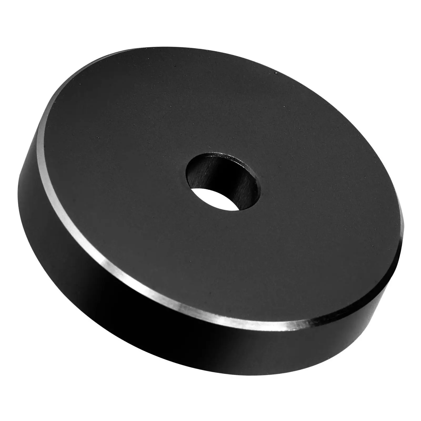 Aluminum 45 RPM Vinyl Record Turntable Adapter for 7 Inch EP Records - Phonograph Center Adapter