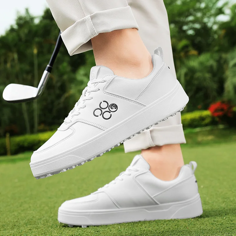 

Обувь для гольфа, мужская непромокаемая обувь, дышащие мужские кроссовки, вращающиеся кружевные спортивные кроссовки