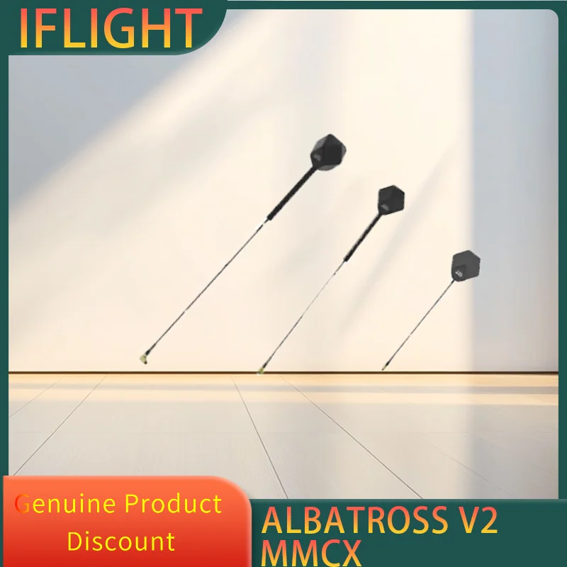 

iFlight Albatross V2 5.8GHz RHCP 90° MMCX FPV Antenna 65mm / 150mm / 170mm for FPV Drone Parts