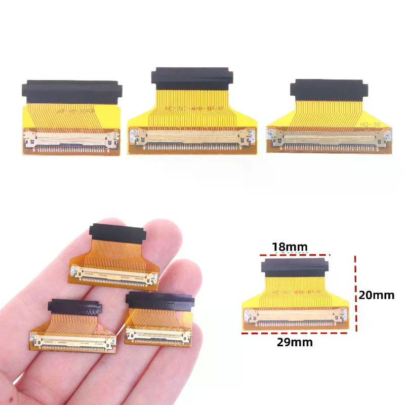 1PCS Laptop Computer Fashion High Quality Parts 51plvds Led Screen Edp 30pin To 40pin/40pin To 30pin Converter Cable 2 Lanes
