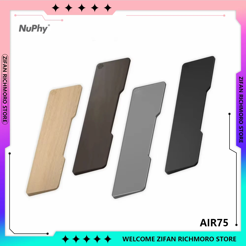 Nuphy Air75 Acrylic Chassis Desktop Mechanical Keyboard Plastic Wrist Guard 96 Hand Rest Ergonomics Hand Rest Pc Gamer Accessory