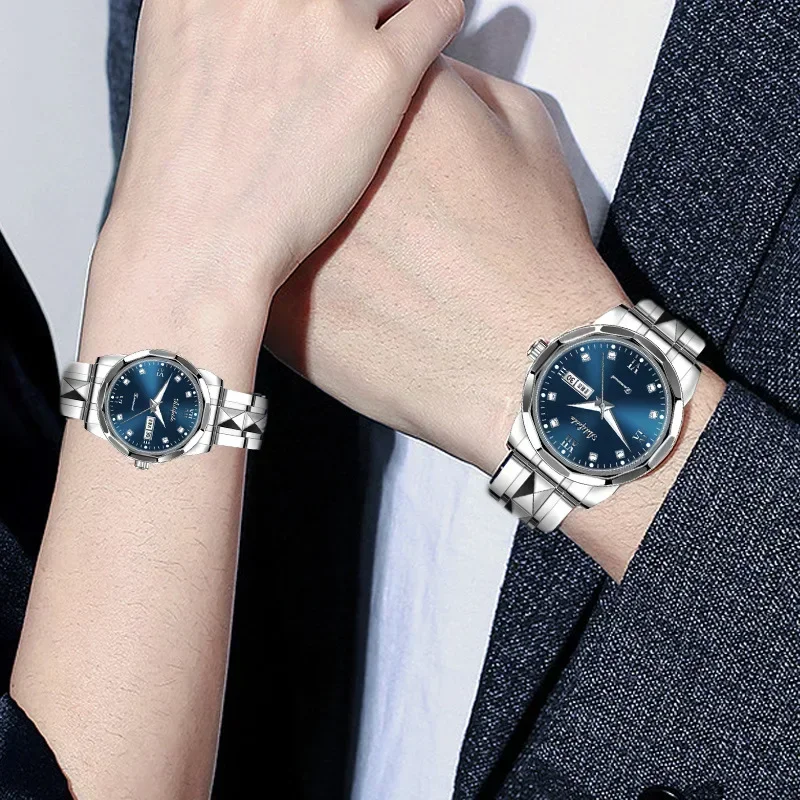 Avery Feida-Relógio Quartzo Cinto Aço