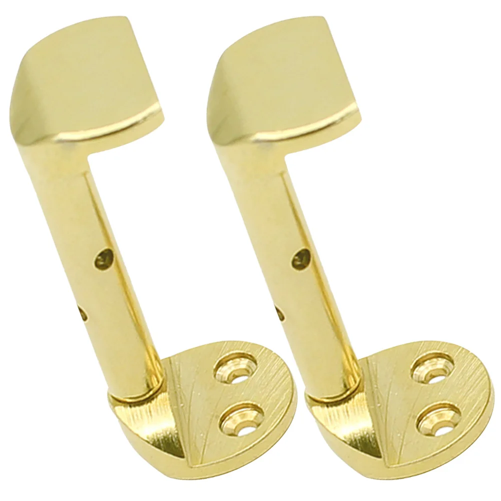 

2Pcs Violin Chin Rest Screws Metal Replacement Parts Smooth Polished Violin Clamps Useful Instrument Repair Accessories