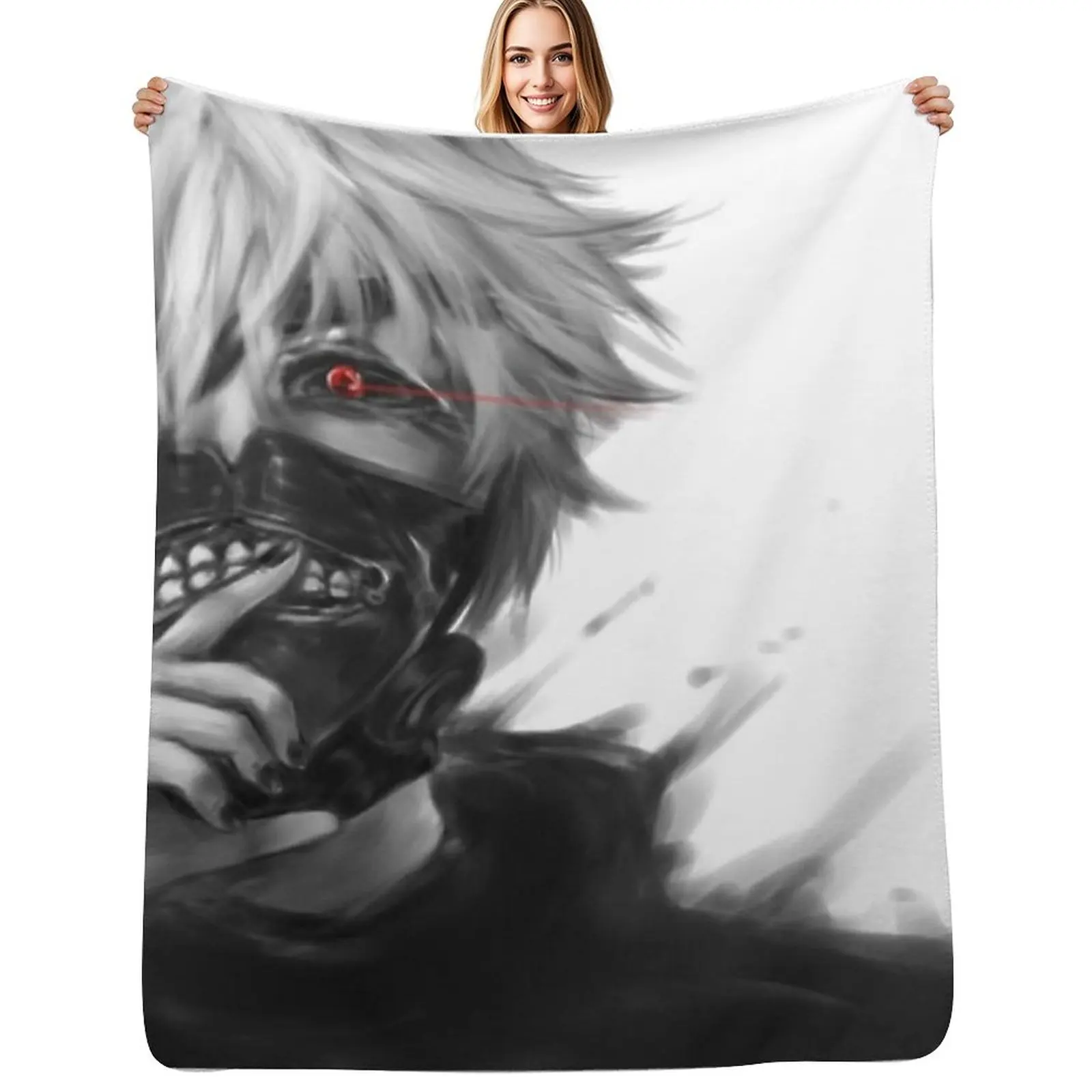 

mask Throw Blanket Designers Sofa Flannels Hair Blankets