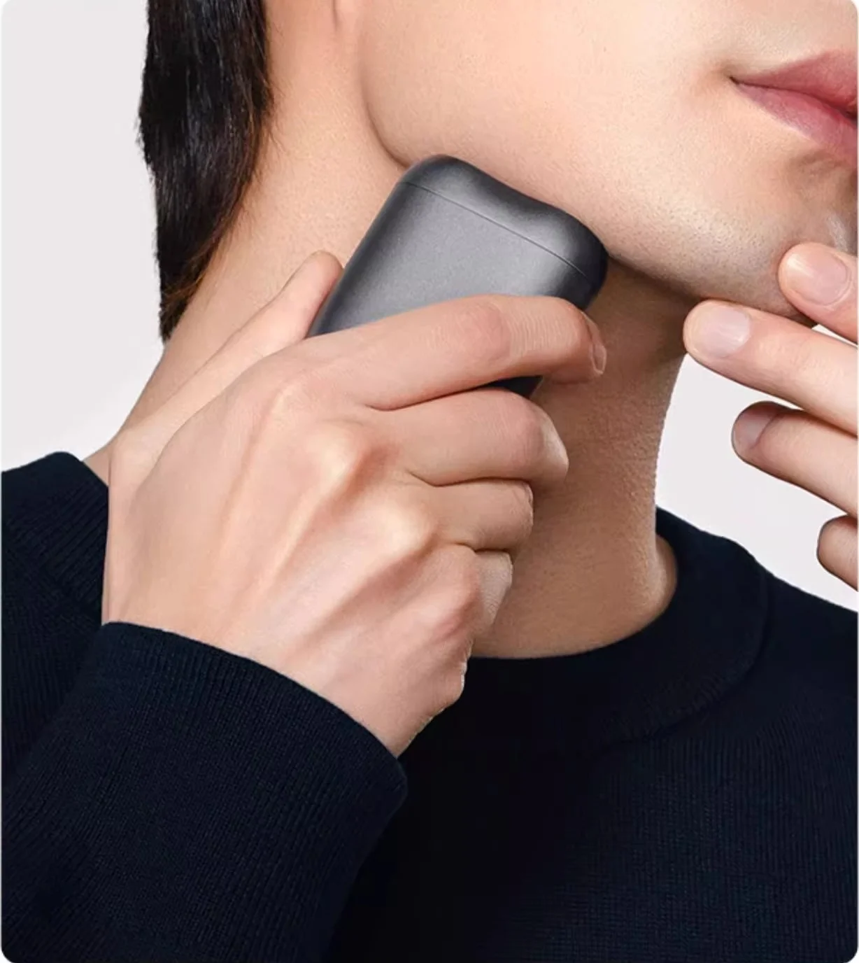 شاومى ميجيا-ماكينة حلاقة كهربائية صغيرة محمولة ، طقم من قطعتين ، آلة تشذيب شعر الأنف ، الغسيل بالماء ، ماكينة القطع ،