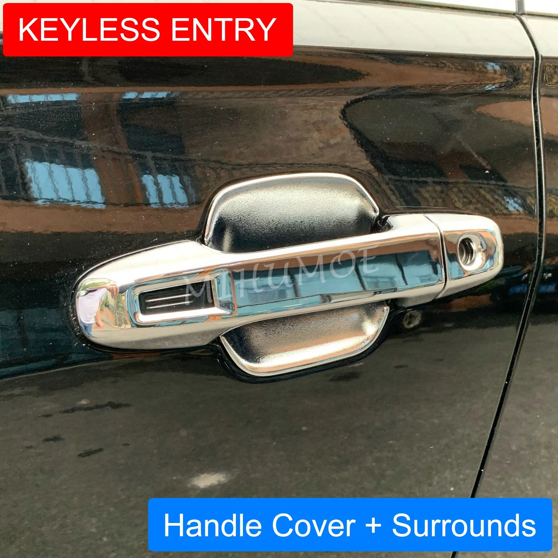 Хромированная дверная ручка, защитная крышка, литые аксессуары для Subaru Forester 2019 2020 2021 2022 2023 2024