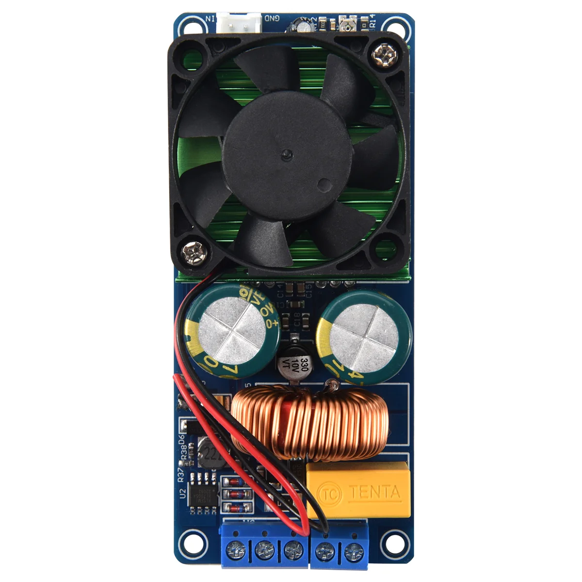 IRS2092S High Power Class D HIFI Mono Digital Power Amplifier Board 500W 58-70V