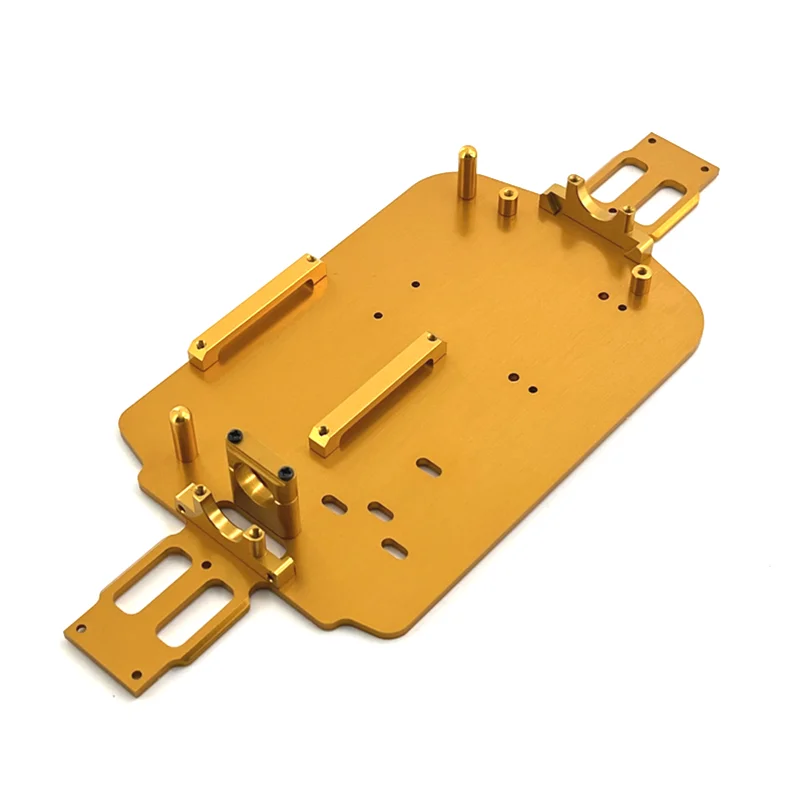 Suitable For WLtoys 1/18 A949 A959 A969 A979 K929 RC Car Spare Parts Metal Upgrade Base Plate