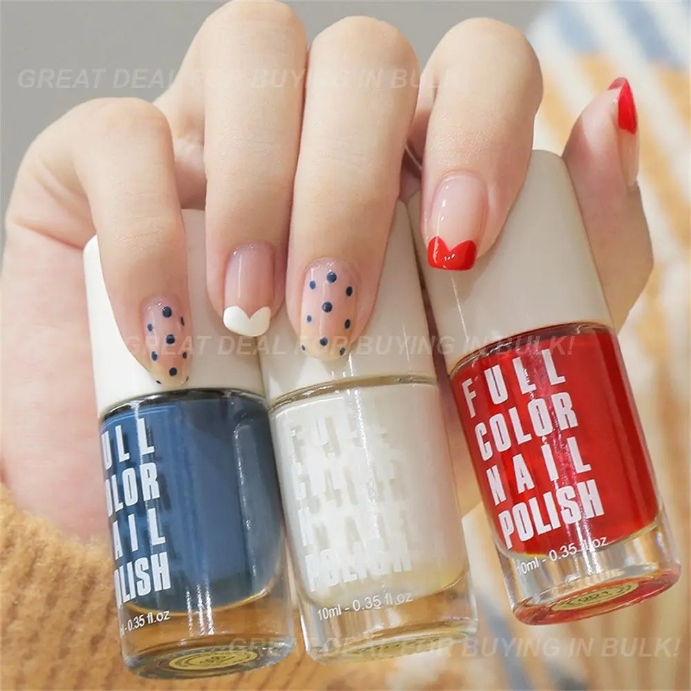Quick Drying Bake-free Nail Polish Non Toxic Do Not Peel Off Nail Polish Easy To Carry Environmentally Friendly Nail Polish