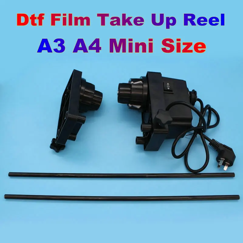 

Uv DTF Roll Wrap Transfer Pet Film Take Up Rewinder Takeup Reel Holder Kit Tool For Epson Xp 15000 L805 1390 L1800 L800 Equiment