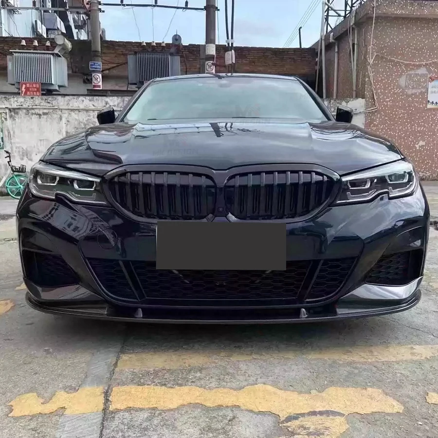 M Tech Accessories - ลิ้นกันชนหน้าคาร์บอนไฟเบอร์ 3 มิติ สำหรับ BMW ซีรีส์