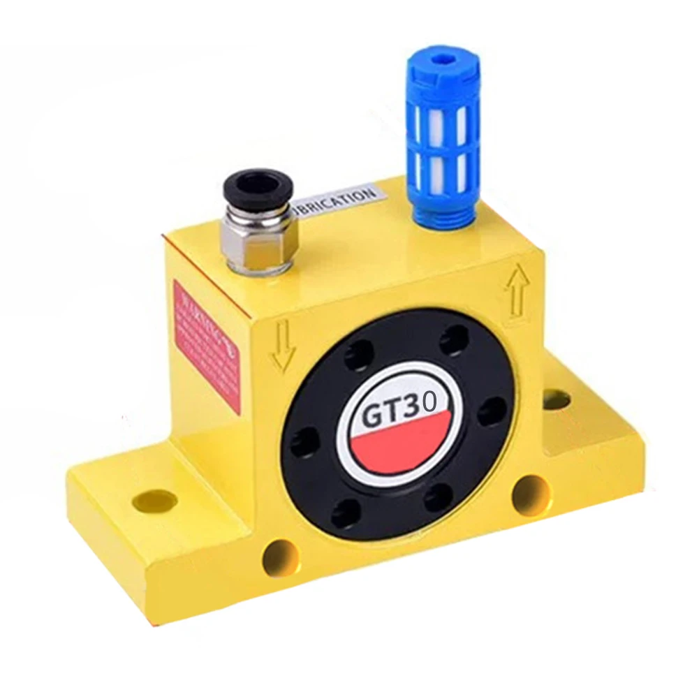 Adjustable Frequency and Amplitude Aluminum Alloy Turbine Pneumatic Vibrator for Enhanced Material Handling Efficiency