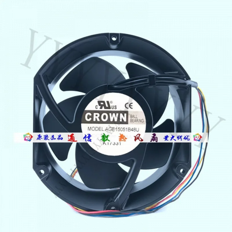 

Y+ FOR CROWN AGE15051B48U DC48V 17251 17CM Aluminium Frame Inverter Cooling Fan