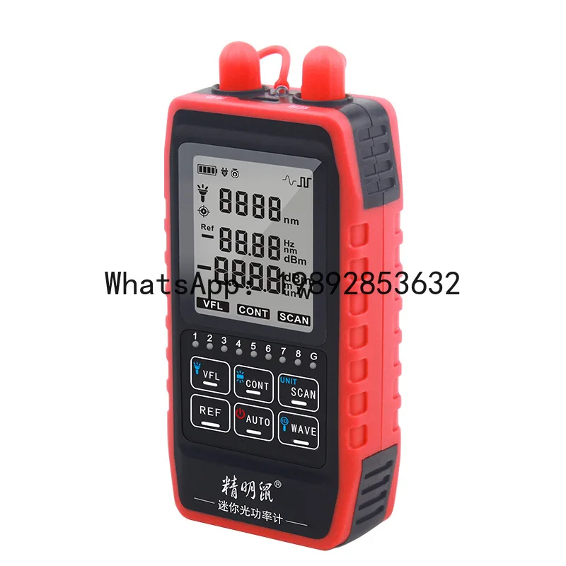 

ZF NF-908L Rechargeable Optical Power Meter Red Light Pen All-in-One Machine Optical Optic Light Decay Test Instrument