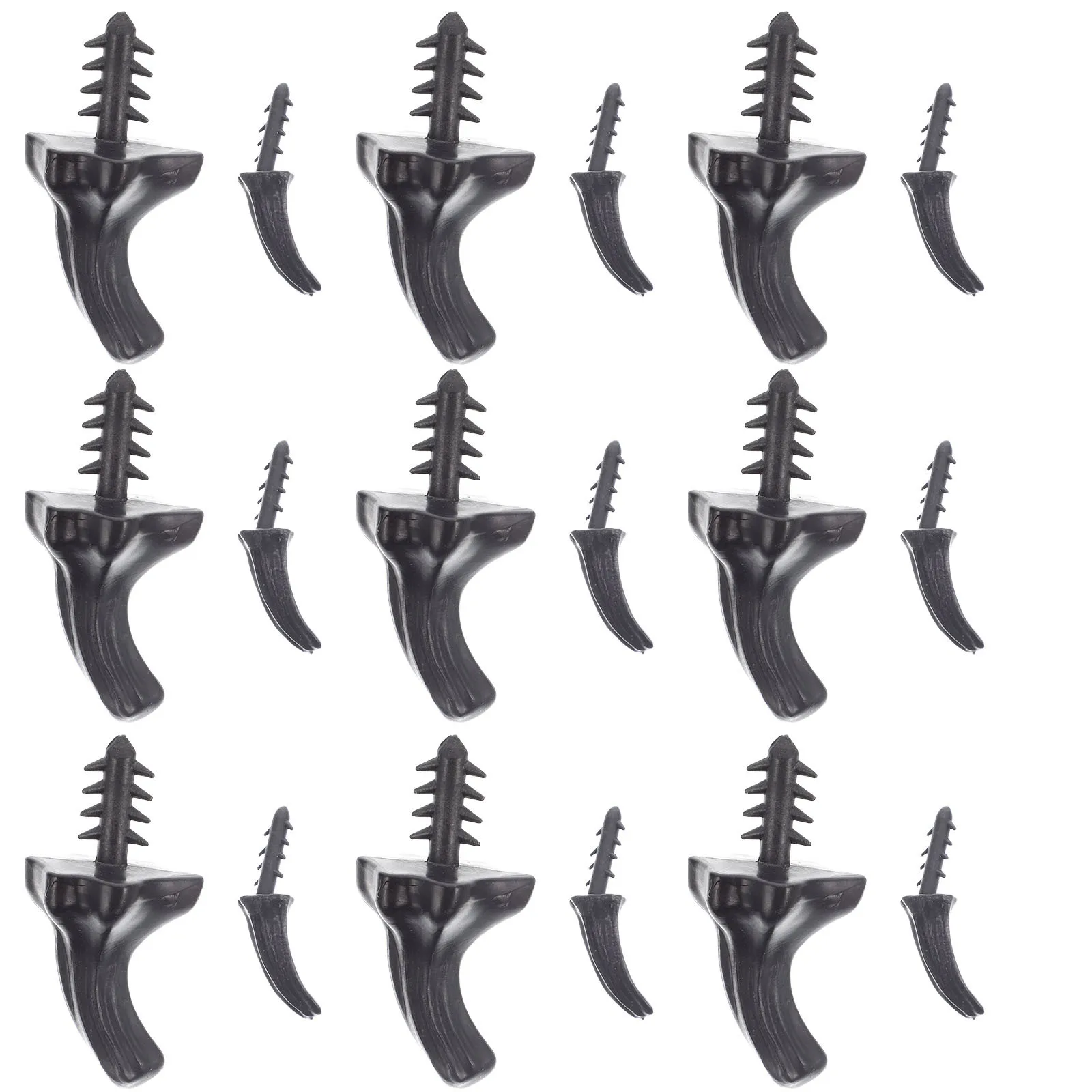 

24 Pcs Handle Pumpkin Accessories Crafts Simulation Plastic Color Stems for Crafting