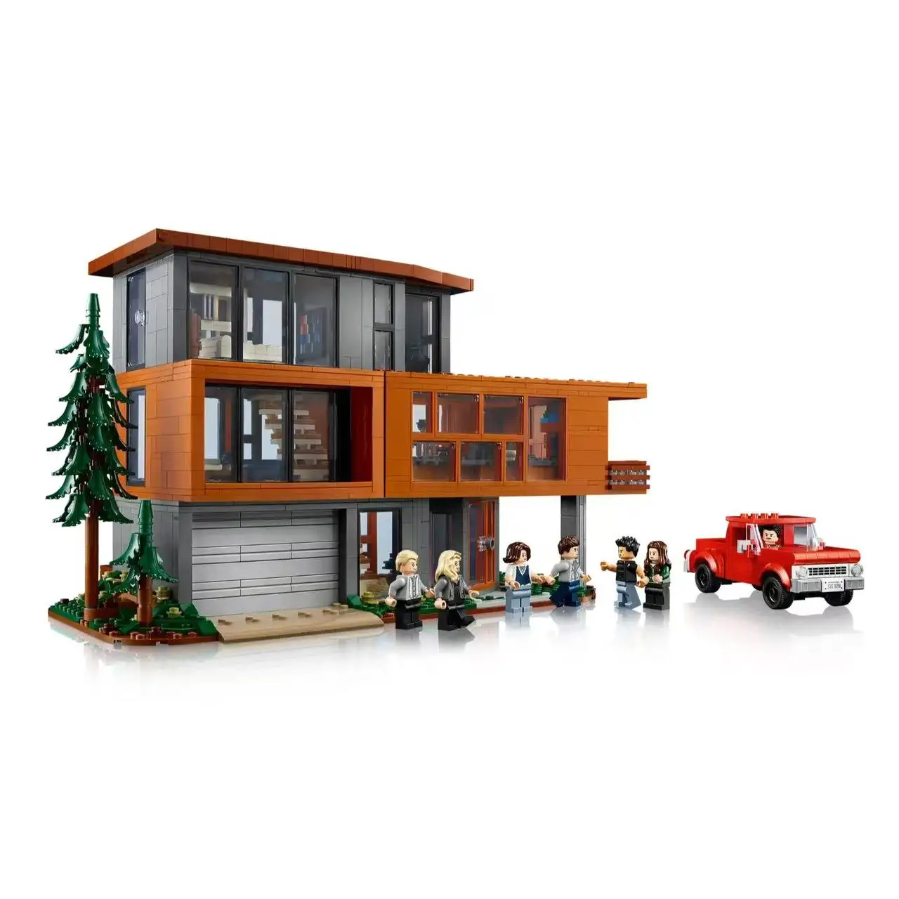NEW 21354  House Building Set Architecture Blocks Romance Films Fans  Creative Present for Adult Christmas Birthday Gifts