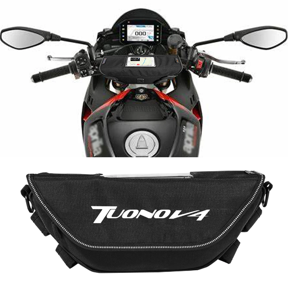 For RSV4 TUONO V4 2021-2024 2023 Waterproof motorcycle handlebar travel navigation bag