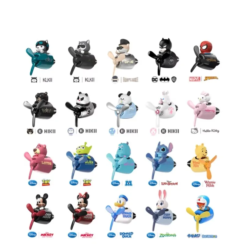 

Hot New Spiderman Stitch Car Mounted Aromatherapy Air Outlet Decoration Interior Decoration Cartoon Decor Auto Accessorie Gifts