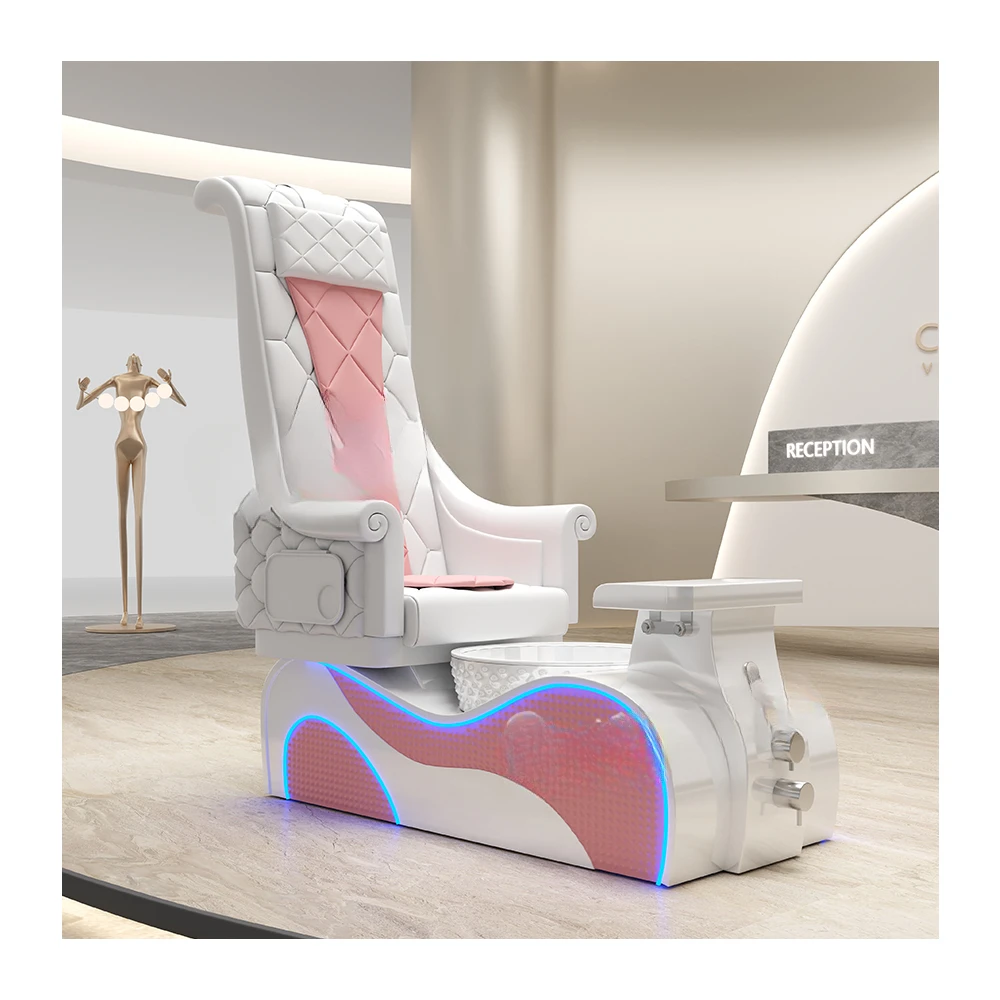 New Luxury Salon Furniture Foot Spa Chair Beauty Salon Manicure Massage Chair Electric Massage Table Camillas Salon Furniture