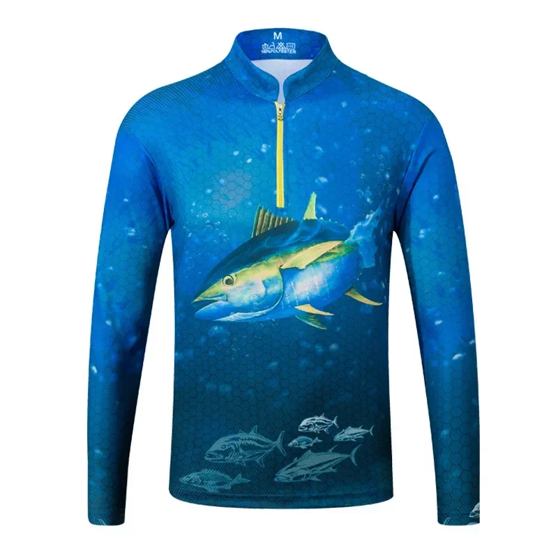 Camisas De Pesca con capucha, Camisa De rendimiento De manga larga para verano, ropa De pesca, Camisa De Pesca transpirable Anti-uv, 2023