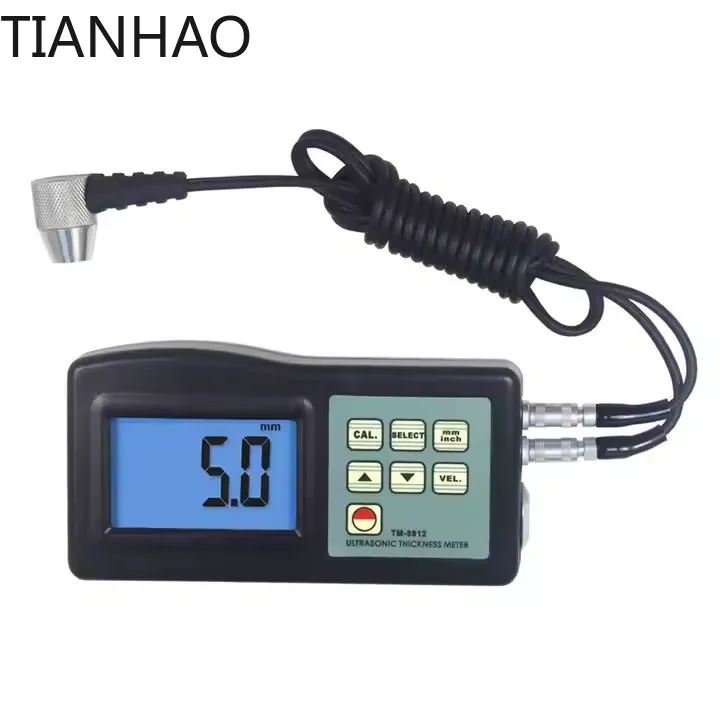 HEDAO Tm 8812 Ultrasonic Thickness Gauge 1.2 200mm 0.05 8 Inches High Resolution Wide Range Thickness Tester