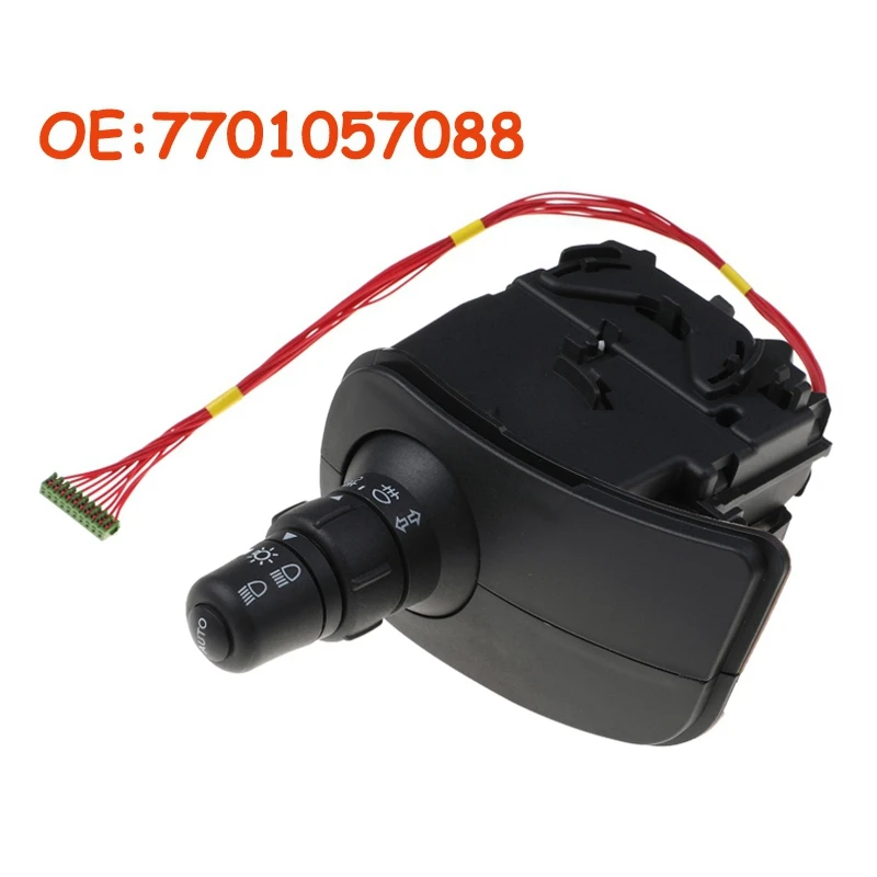 For Renault Kangoo Grand Modus Clio III 1.5Dci Headlight Light Indicator Stalk Switch 7701057088 8201590638 7701057090