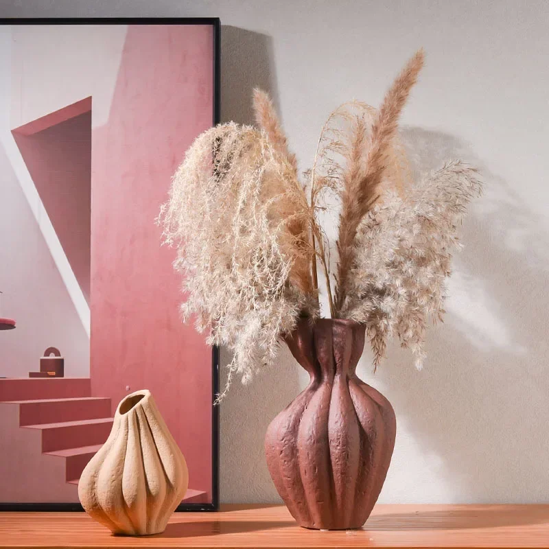 Surprise Wind Ceramic Vase Porch Model Room TV Cabinet Flower Arrangement, Home Accessories