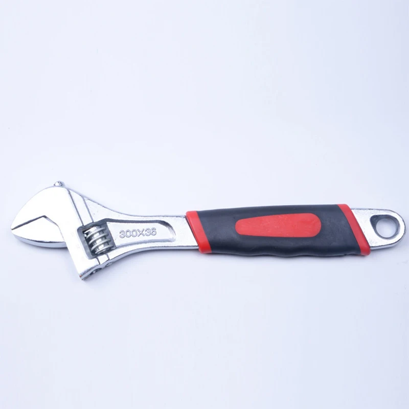 Adjustable wrench 200 mm Hand tools Spanners wrenches Tooth Gear Ring Torque Socket Set Metric Combination Ratchet Repair