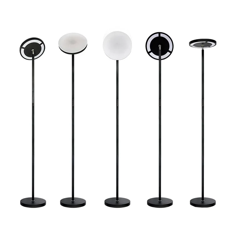 LED Intelligent Skylight Wireless RGB Remote Control Double-sided Luminous Floor Lamp Atmosphere Light for Living Room Bedroom