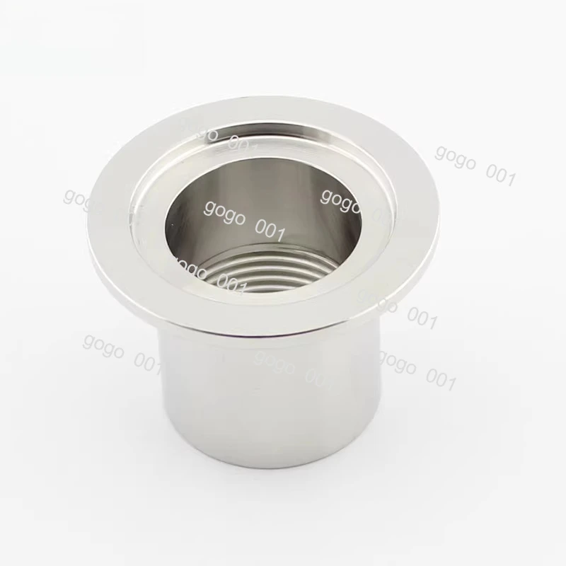 Stainless steel vacuum KF quick-connect internal thread pressure gauge adapter clamp thread M20 M14 KF16 25 40