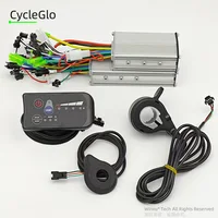 24V 36V 48V 250W 350W 500W E-scooter controlador de accionamiento de Motor sin escobillas S810 810 Kit de Panel de pantalla LED para bicicleta eléctrica