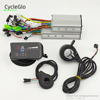 24V 36V 48V 250W 350W 500W E-scooter Brushless Motor Drive Controller S810 810 LED Display Panel Kit for E-bike Electric Bicycle