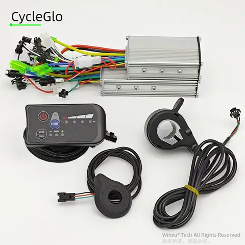 24V 36V 48V 250W 350W 500W E-scooter Brushless Motor Drive Controller S810 810 LED Display Panel Kit for E-bike Electric Bicycle