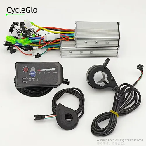 24V 36V 48V 250W 350W 500W E-scooter controlador de accionamiento de Motor sin escobillas S810 810 Kit de Panel de pantalla LED para bicicleta eléctrica